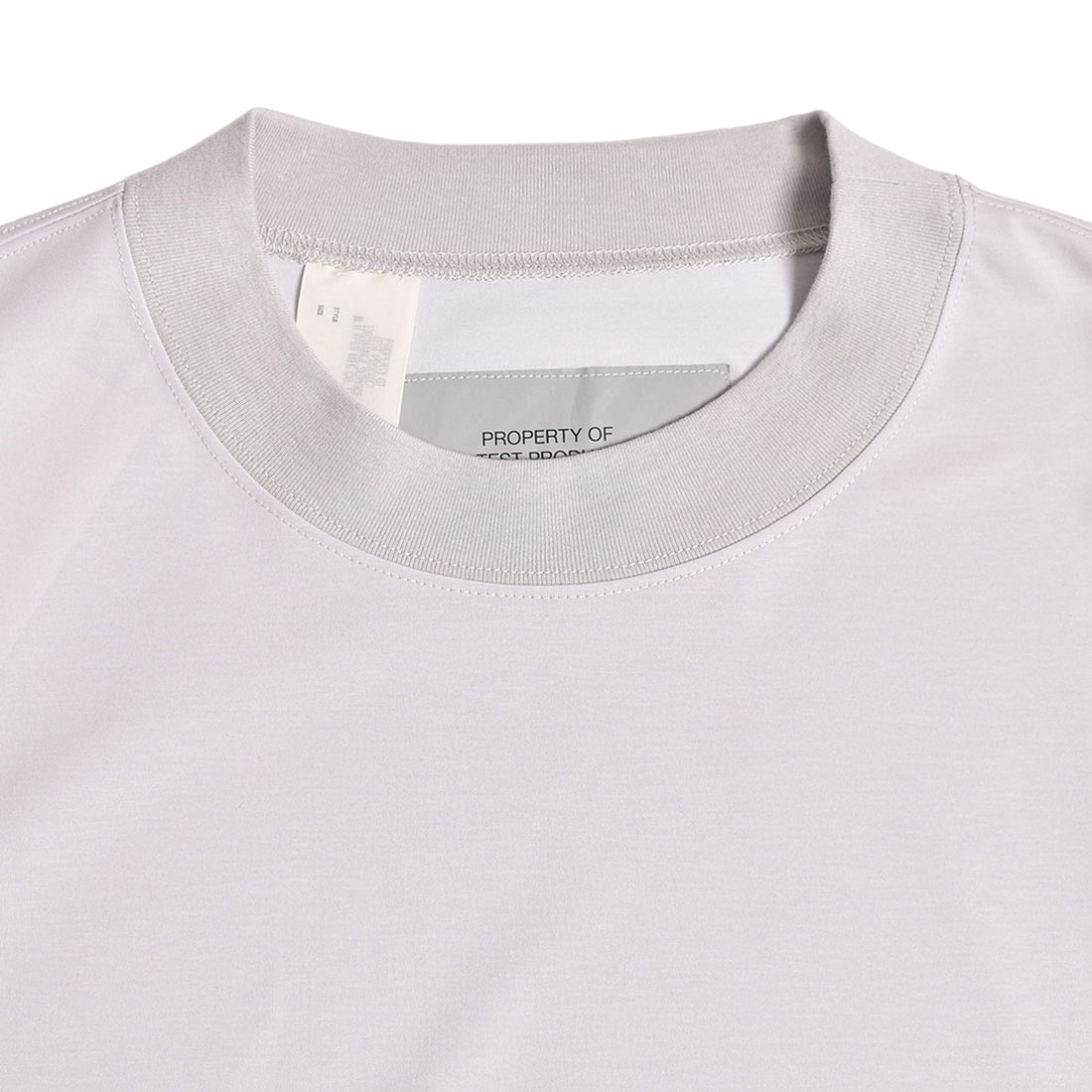 [N.hoolywood]CREW NECK HALF SLEEVE T-SHIRT/LIGHT GRAY(9241-CS53-033)