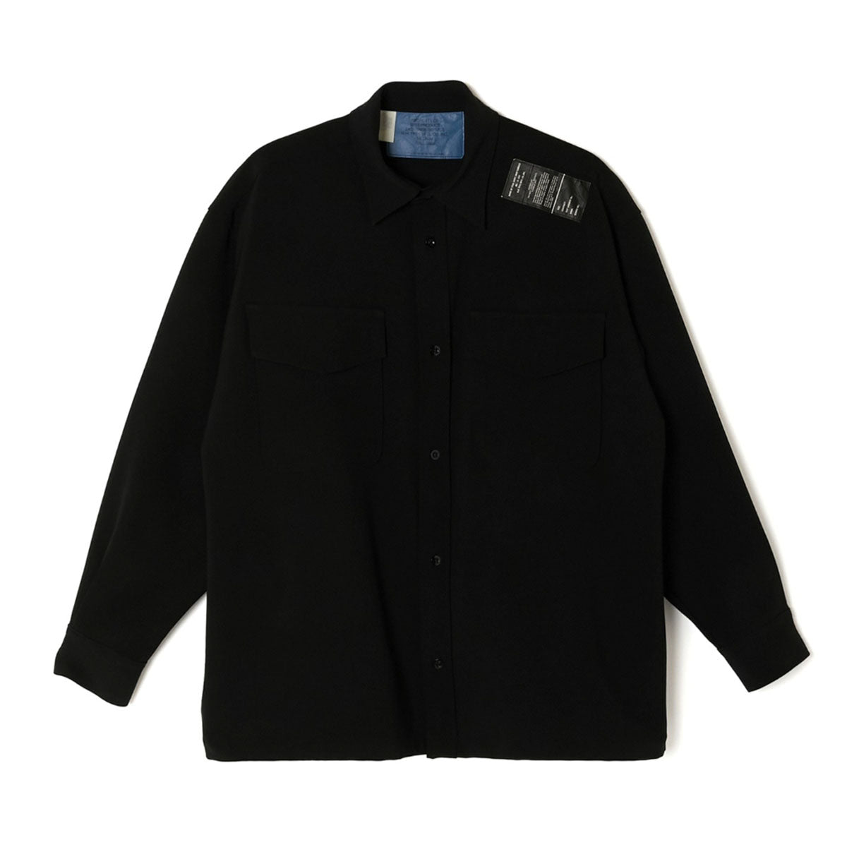 [N.hoolywood]CPO SHIRT/BLACK(9242-SH01-006)