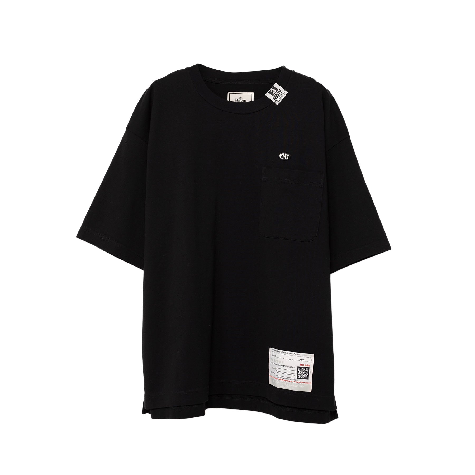 [MAISON MIHARA YASUHIRO]Back Printed T-shirt/BLACK(A12TS641) – R&Co.