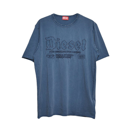 [DIESEL]T-SHIRT/INDIGO(A14016 0KMAH)