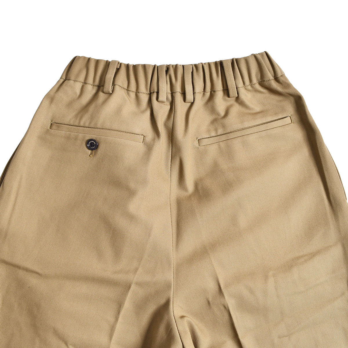 MARKAWARE]ORGANIC COTTON SURVIVAL CLOTH CLASSIC FIT TROUSERS/BEIGE