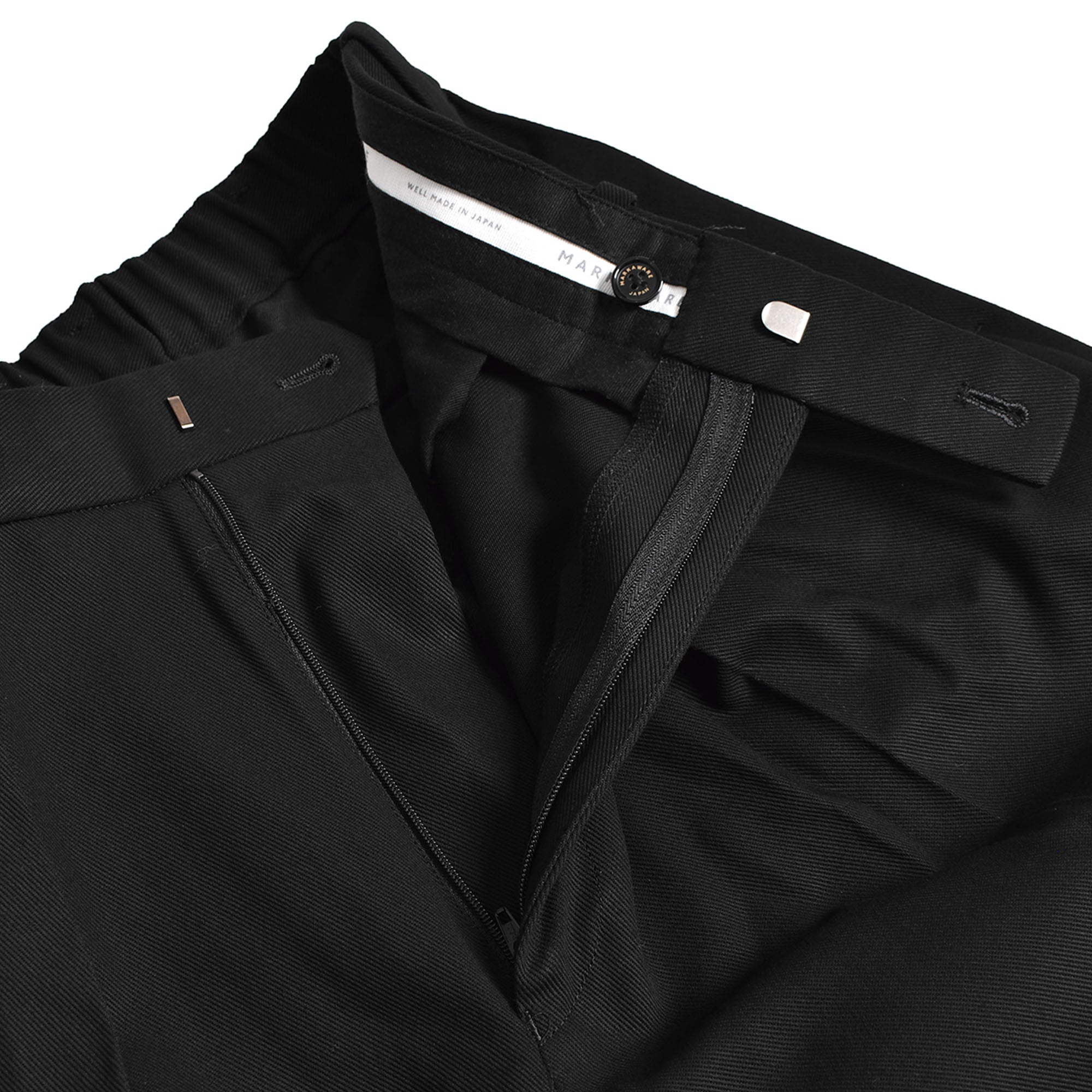 MARKAWARE]ORGANIC COTTON SURVIVAL CLOTH CLASSIC FIT TROUSERS/BLACK(A2 –  R&Co.