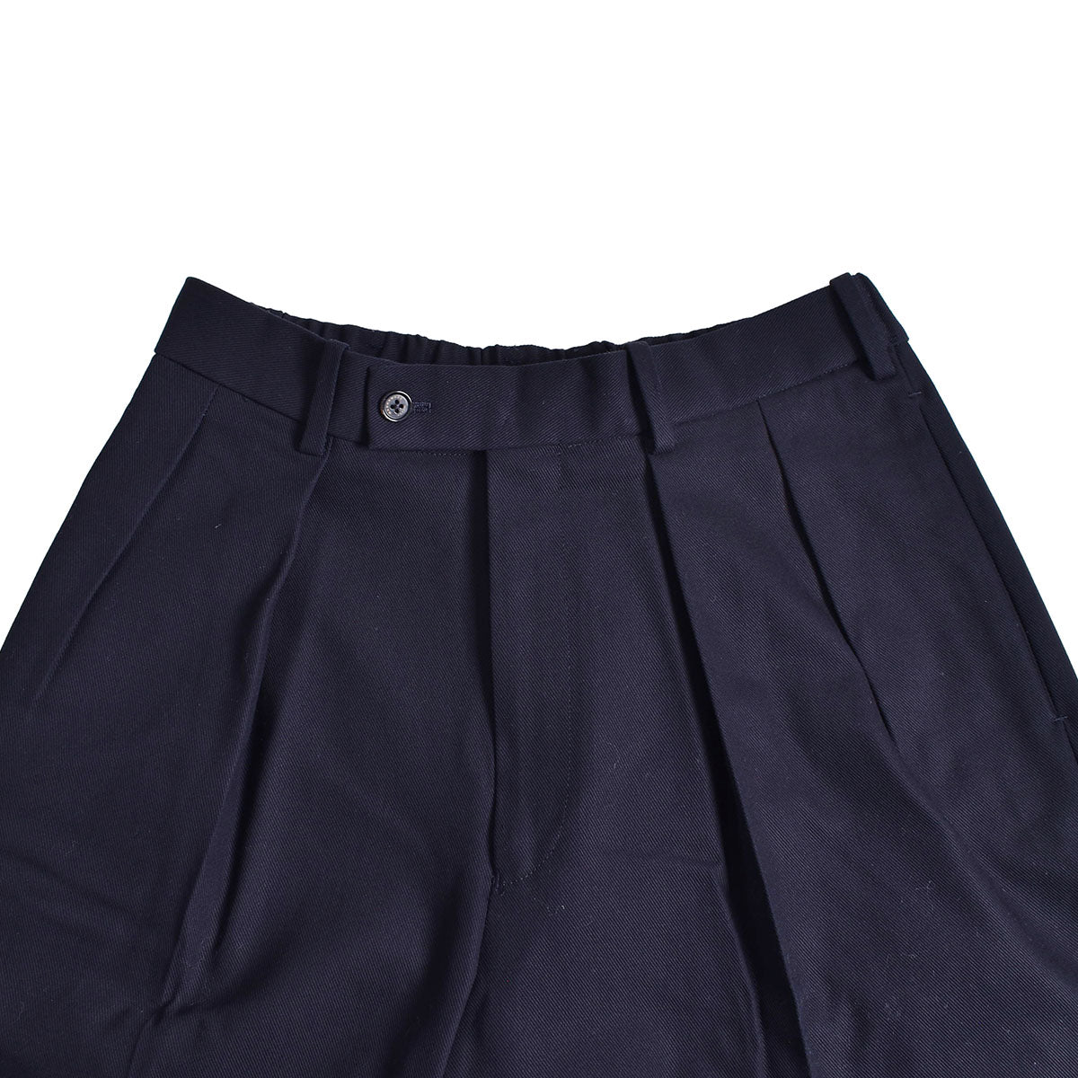 MARKAWARE]ORGANIC COTTON SURVIVAL CLOTH DOUBLE PLEATED TROUSERS