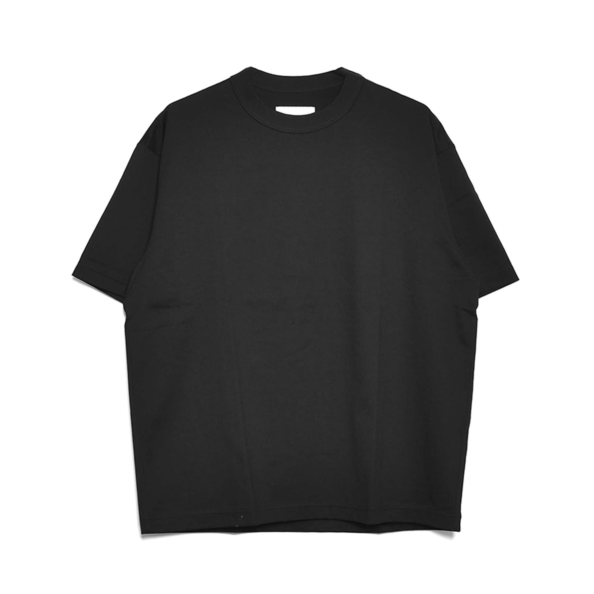 [MARKAWARE]ORGANIC PIMA 40/2 KNIT 40/2 COMFORT-FIT Tee  S/S/BLACK(A23B-09CS02B)