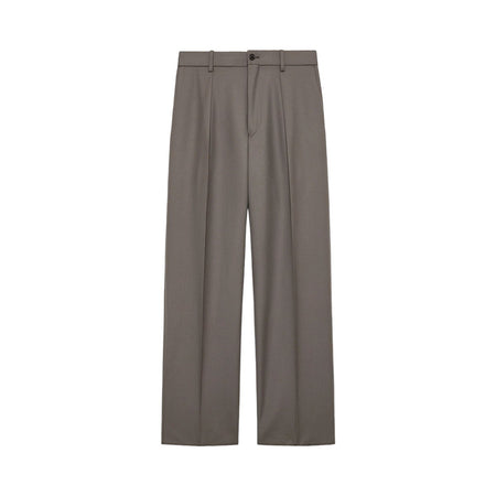 [MARKAWARE]ONE TUCK TAPERED TROUSERS/GREIGE(A24C01PT01C)