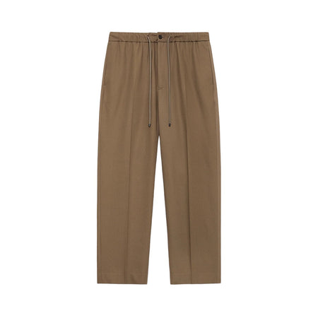 [MARKAWARE]FLAT TAPERED EASY TROUSERS/GREIGE(A24C03PT01C)