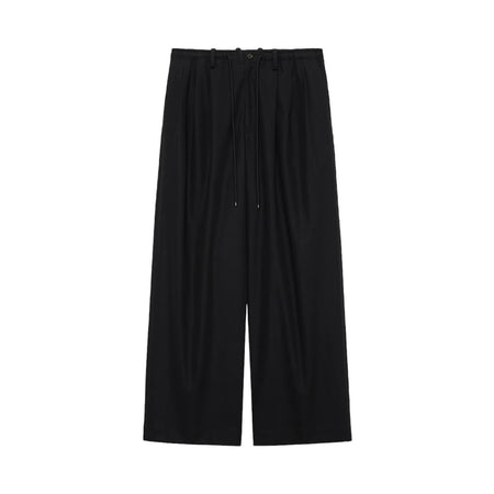 [MARKAWARE]TRIPLE PLEATED WIDE TROUSERS/BLACK(A24C03PT02C)