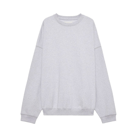 [MARKAWARE]ORGANIC COTTON HEAVY FLEECE HUGE SWEAT/ASH(A24C09CS01C)