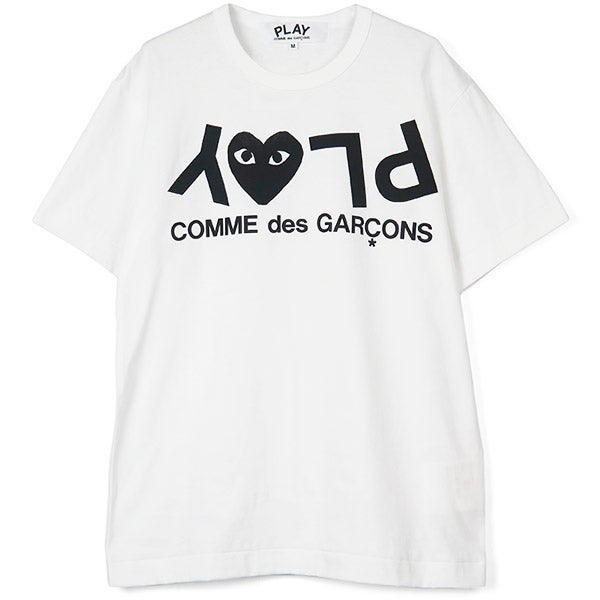 [PLAY COMME des GARCONS]TEE/WHITE(AX-T068-051)