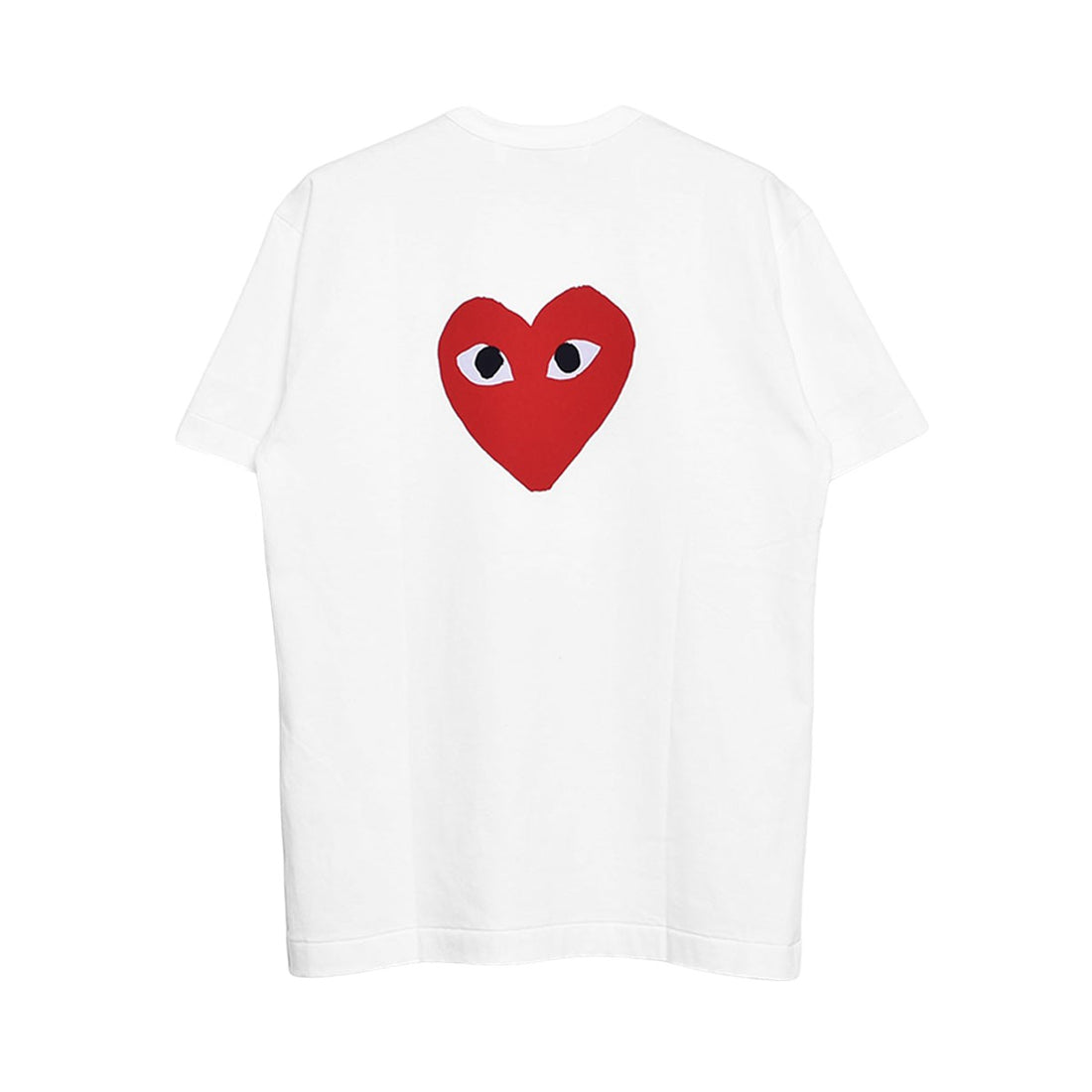 [PLAY COMME des GARCONS]T-SHIRT/WHITE(AX-T222-051)