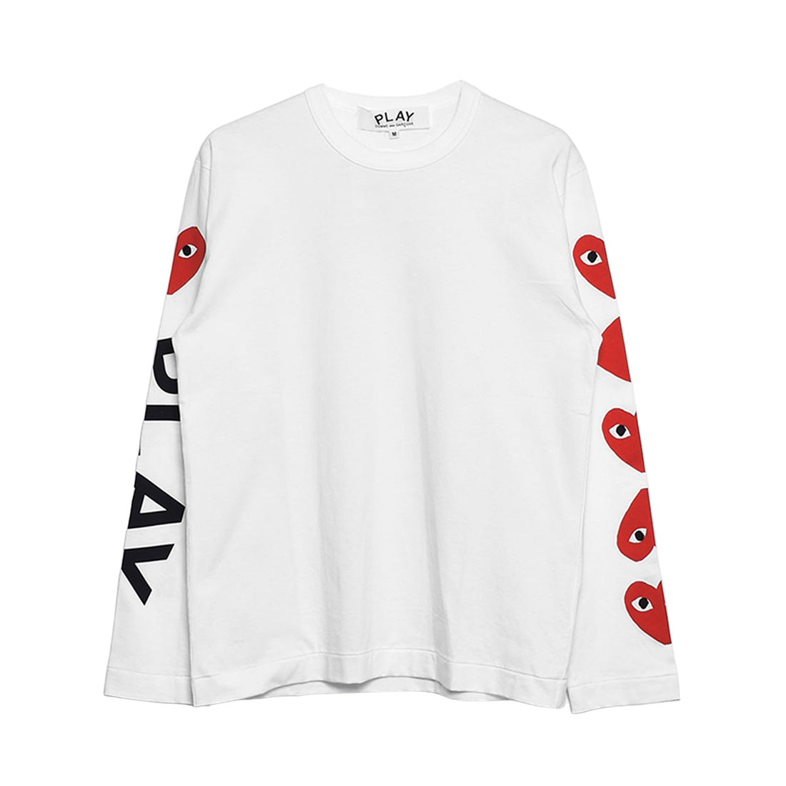 [PLAY COMME des GARCONS]T-SHIRT/WHITE(AX-T 262-051)