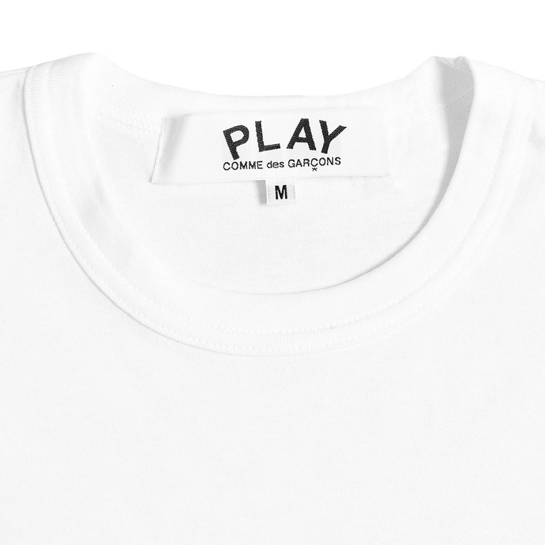 [PLAY COMME des GARCONS]T-SHIRT/WHITE(AX-T 262-051)