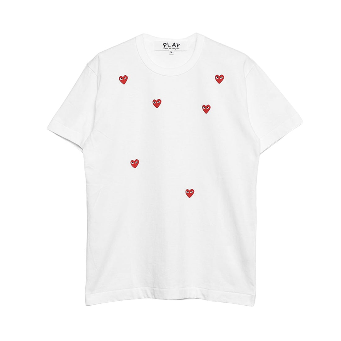 [PLAY COMME des GARCONS]T-SHIRT/WHITE(AX-T338-051)