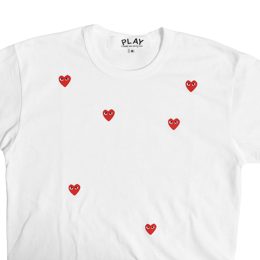 [PLAY COMME des GARCONS]T-SHIRT/WHITE(AX-T338-051)