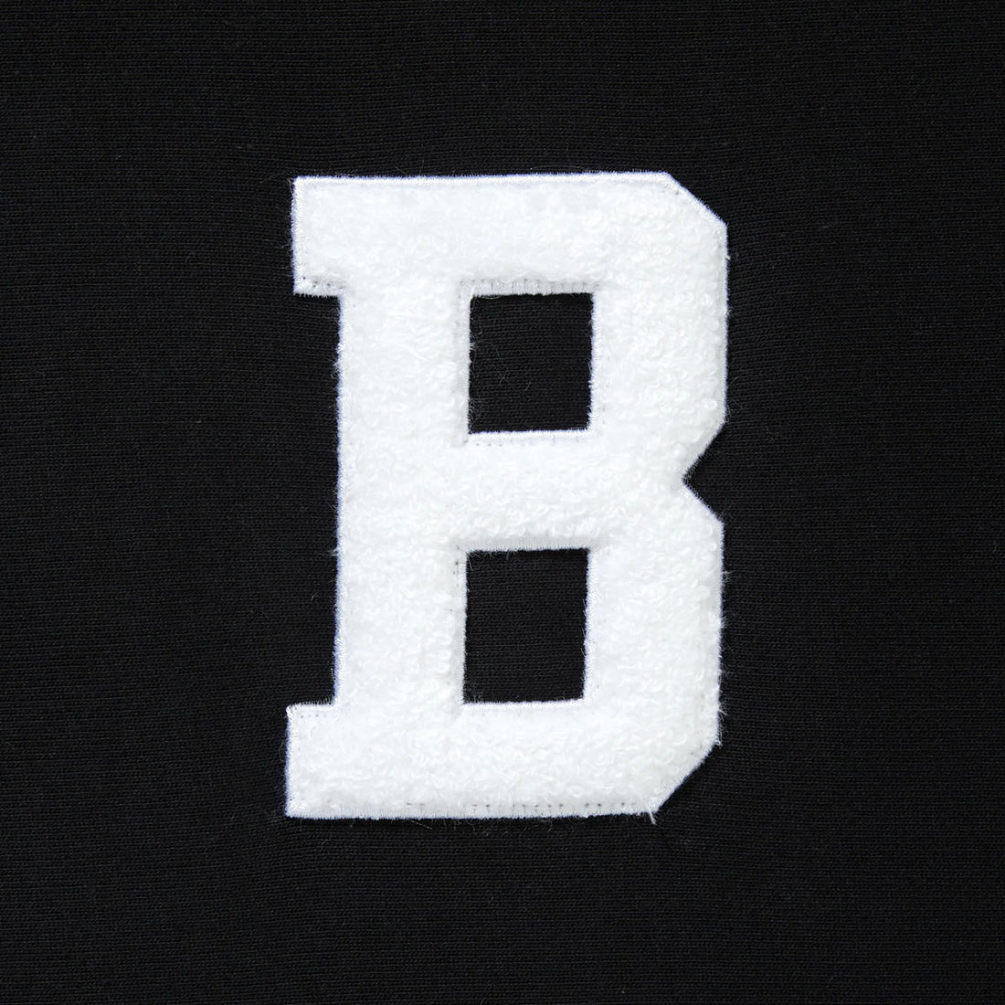 [BILLIONAIRE BOYS CLUB]CHENILLE LOGO COTTON HOODIE B/BLACK(BBCJP243K005)