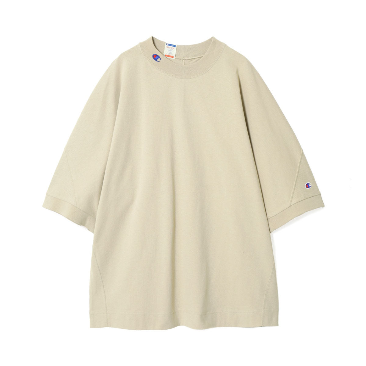 [N.hoolywood × Champion]Champion S/S/BEIGE(C8-Z345)