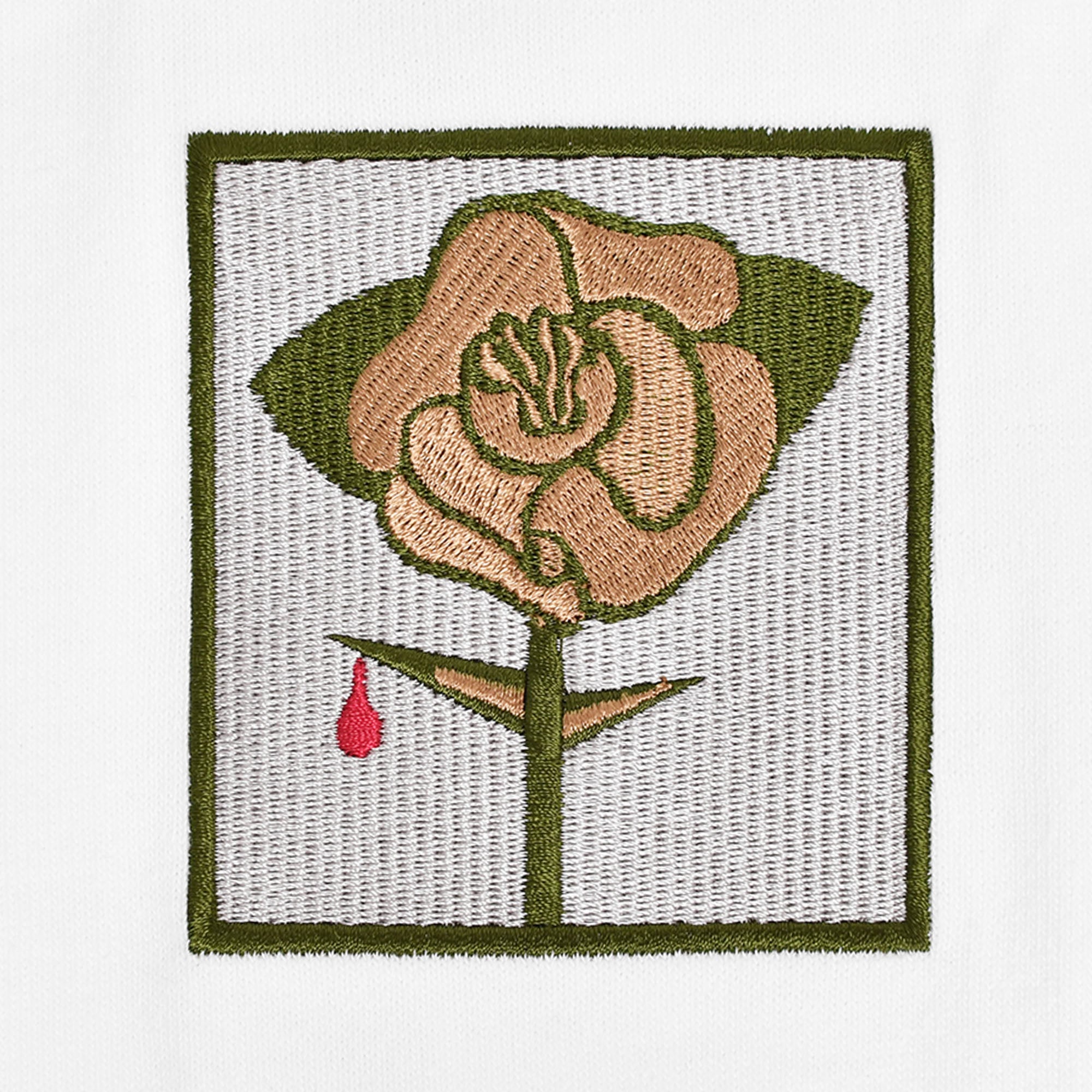 Children of the discordance]SASTR ROSE EMBROIDERY PO/WHITE(COTDCS