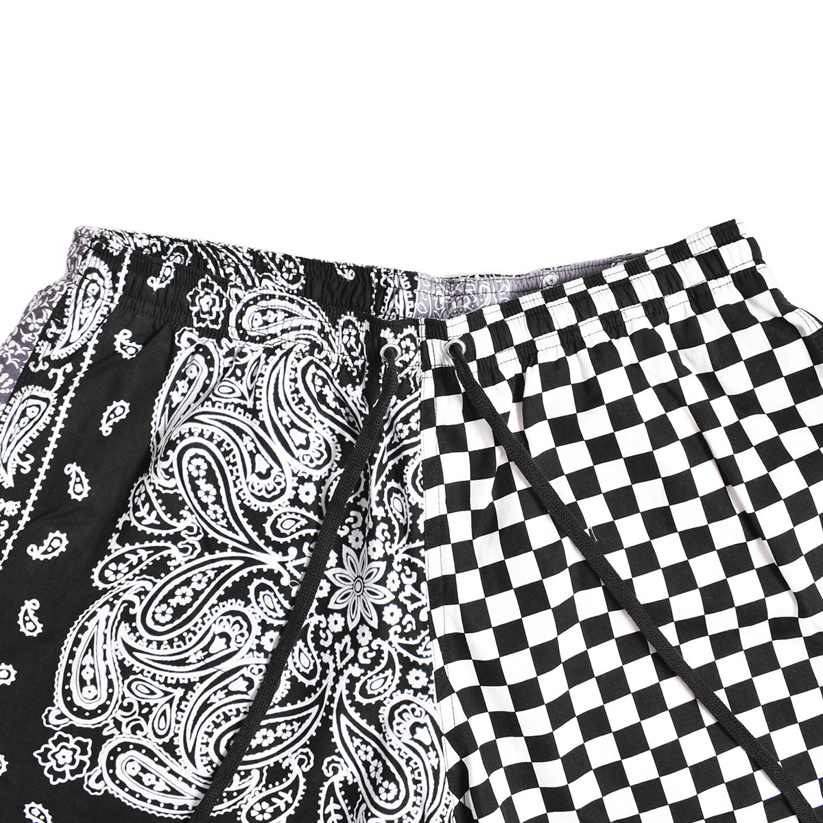 [Children of the discordance]BANDANA PATCH SHORT PANTS/BLACK(COTDPT-328B)