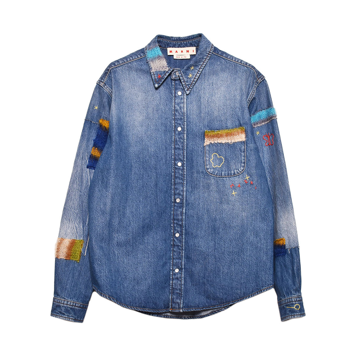 MARNI]DENIM SHIRT/INDIGO(CUJU0015L4) – R&Co.