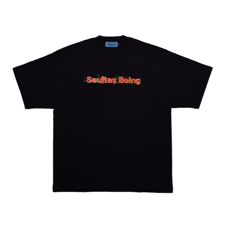 [SauRas Being]SauRasta GOOD T-SHIRTS/BLACK