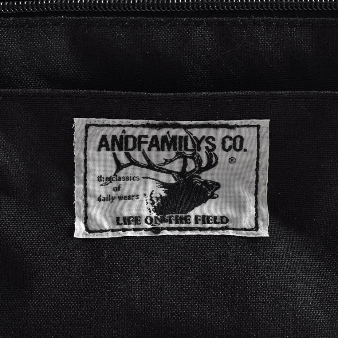 [ANDFAMILYS]Daily Shoulder Bag/BLACK