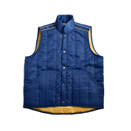 [ANDFAMILYS]QUILTING WORK VEST/NAVY