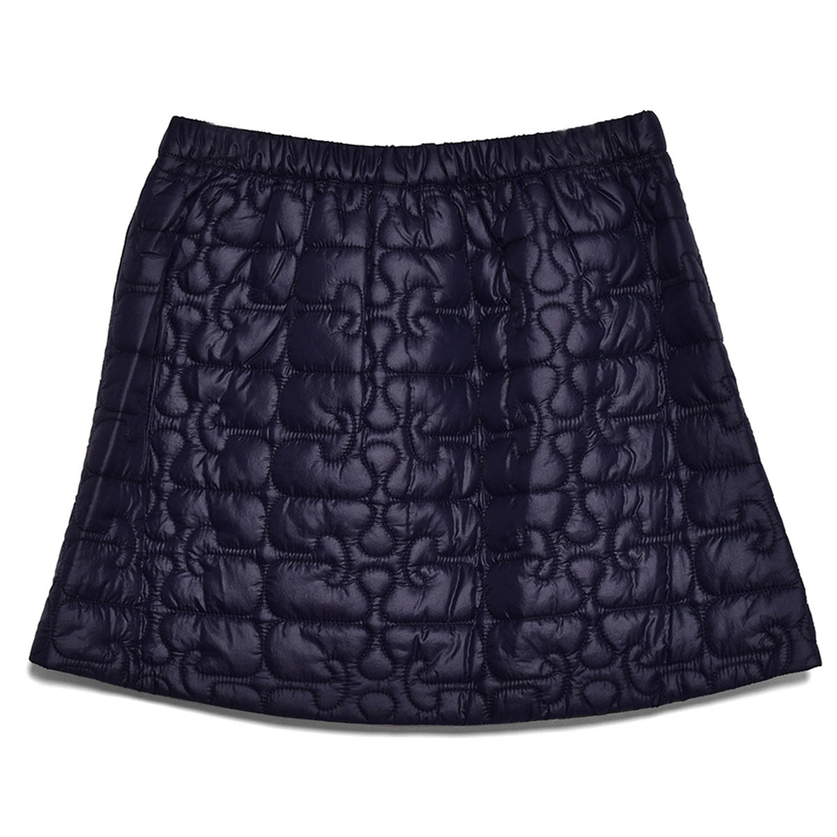 GANNI]Shiny Quilt Mini Skirt/NAVY(F8384) – R&Co.