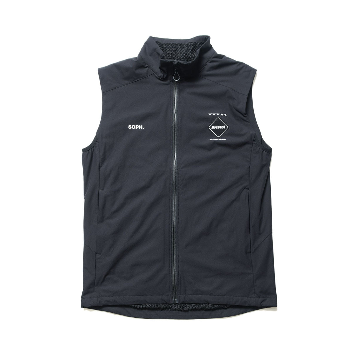 F.C.Real Bristol]STRETCH LIGHT WEIGHT VEST/BLACK(FCRB-232043) – R&Co.