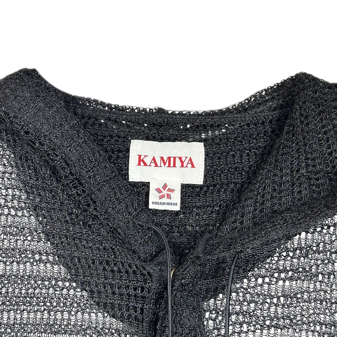 [KAMIYA]Insect Repellent Knit Hoodie/BLACK(G13HD050)