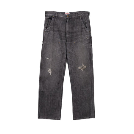 [KAMIYA]Denim Painter Pants/BLACK(G13PT080)