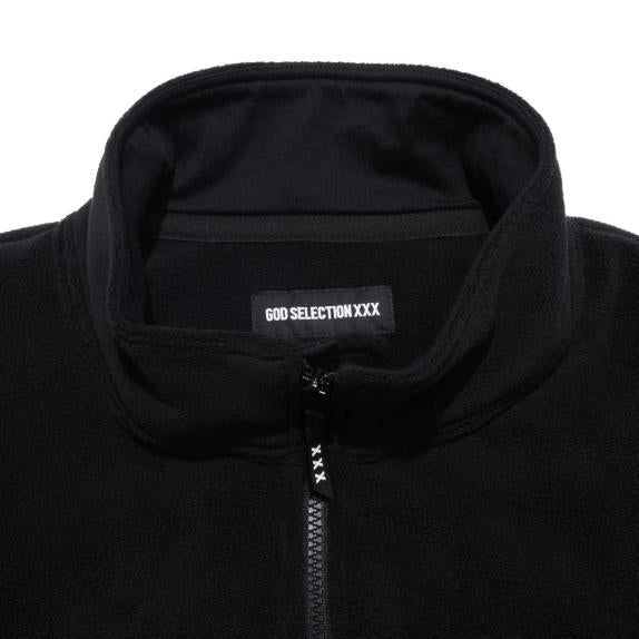 [GOD SELECTION XXX]FLEECE JACKET/BLACK(GX-A25-JK-04)