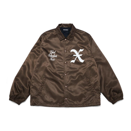 [GOD SELECTION XXX]COACH JACKET/BROWN(GX-A25-JK-07)