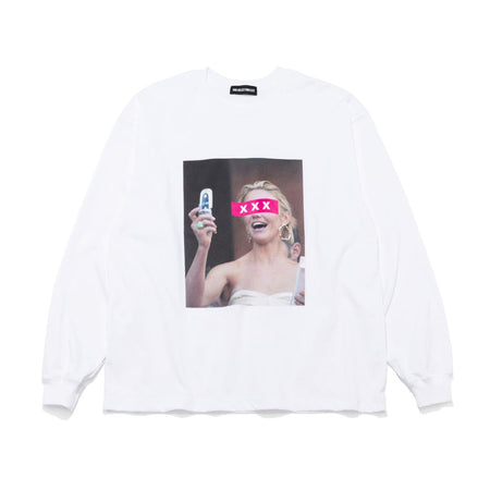 [GOD SELECTION XXX]LONG SLEEVE T-SHIRT/WHITE(GX-A25-LT-01)