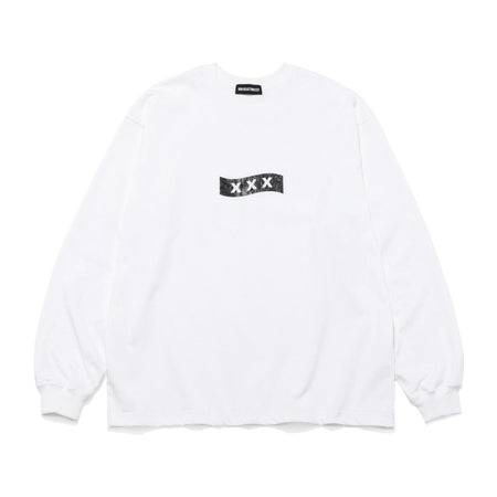 [GOD SELECTION XXX]LONG SLEEVE T-SHIRT/WHITE(GX-A25-LT-03)