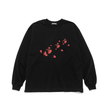 [GOD SELECTION XXX]LONG SLEEVE T-SHIRT/BLACK(GX-A25-LT-08)