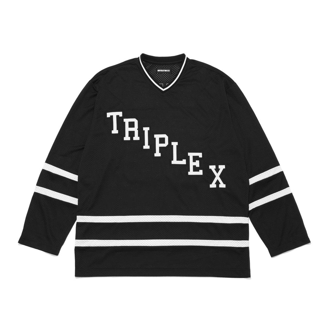 [GOD SELECTION XXX]HOCKEY SHIRT/BLACK(GX-S24-CN-02)