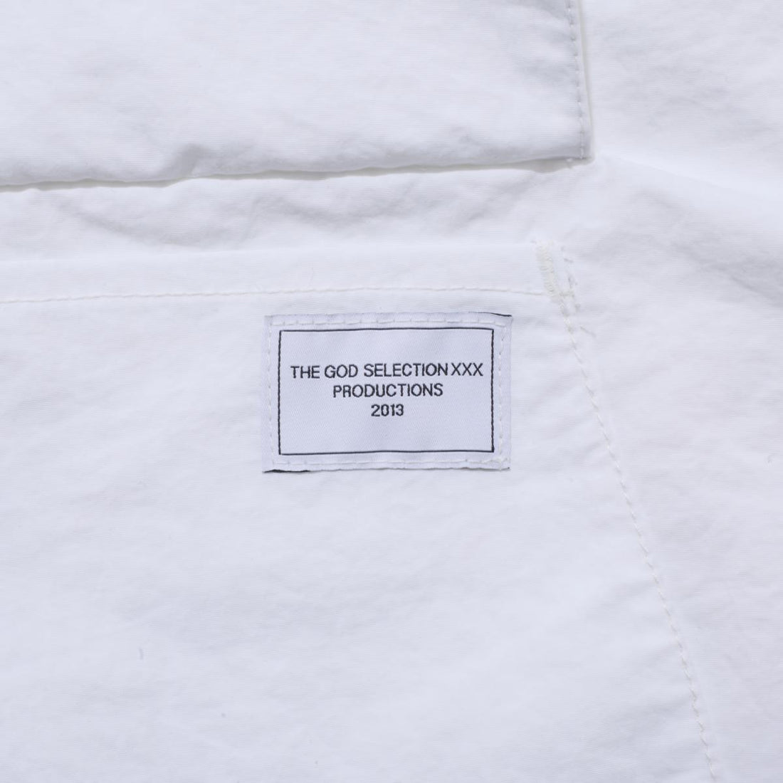 [GOD SELECTION XXX]HALF ZIP TRACK JACKET/WHITE(GX-S24-JK-02)