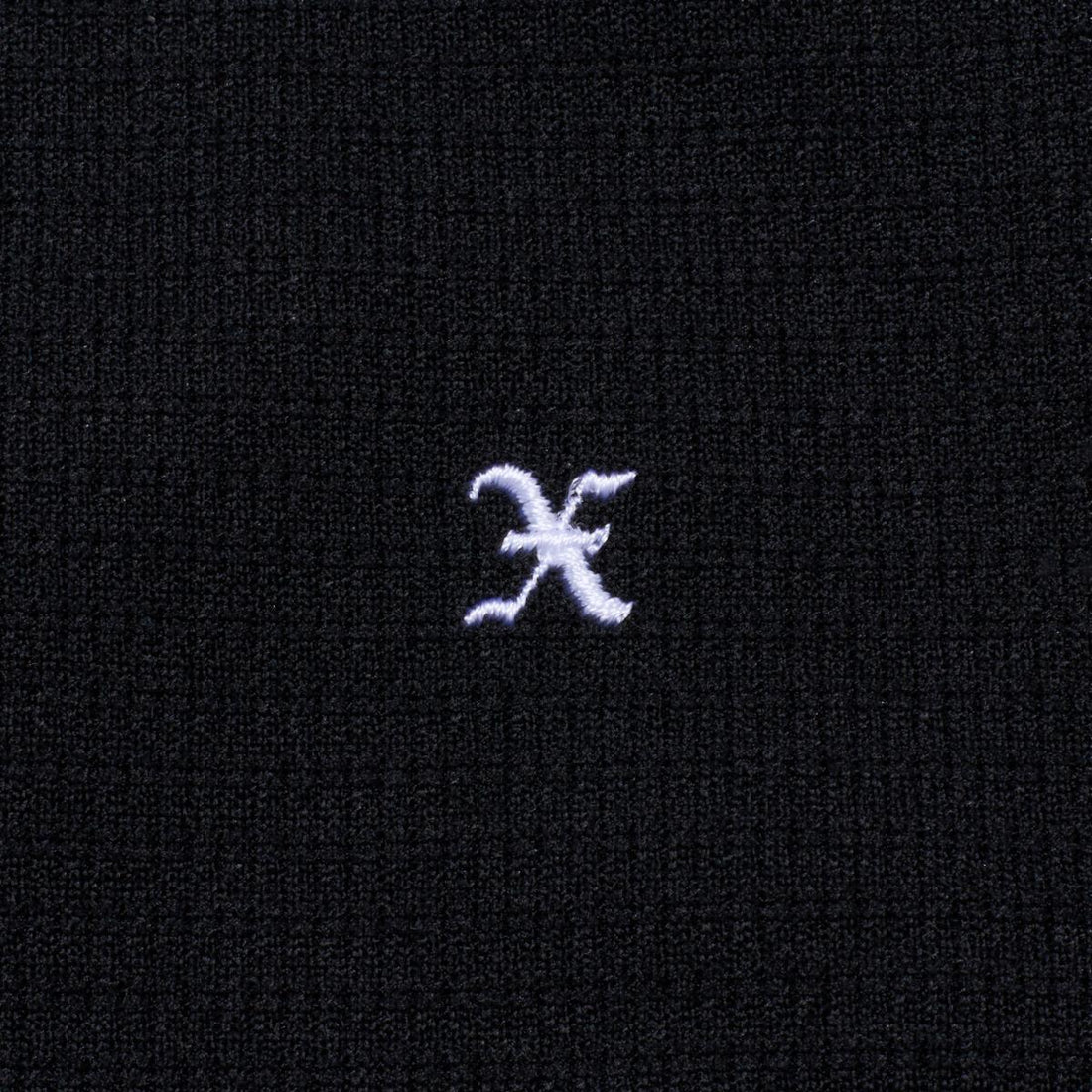 [GOD SELECTION XXX]LONG SLEEVE POLO SHIRT/BLACK(GX-S24-LPL-01)