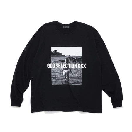 [GOD SELECTION XXX]LONG SLEEVE T-SHIRT/BLACK(GX-S24-LT-02)