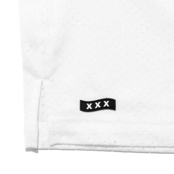 [GOD SELECTION XXX]MESH BOARD SHORTS/WHITE(GX-S24-SP-03)