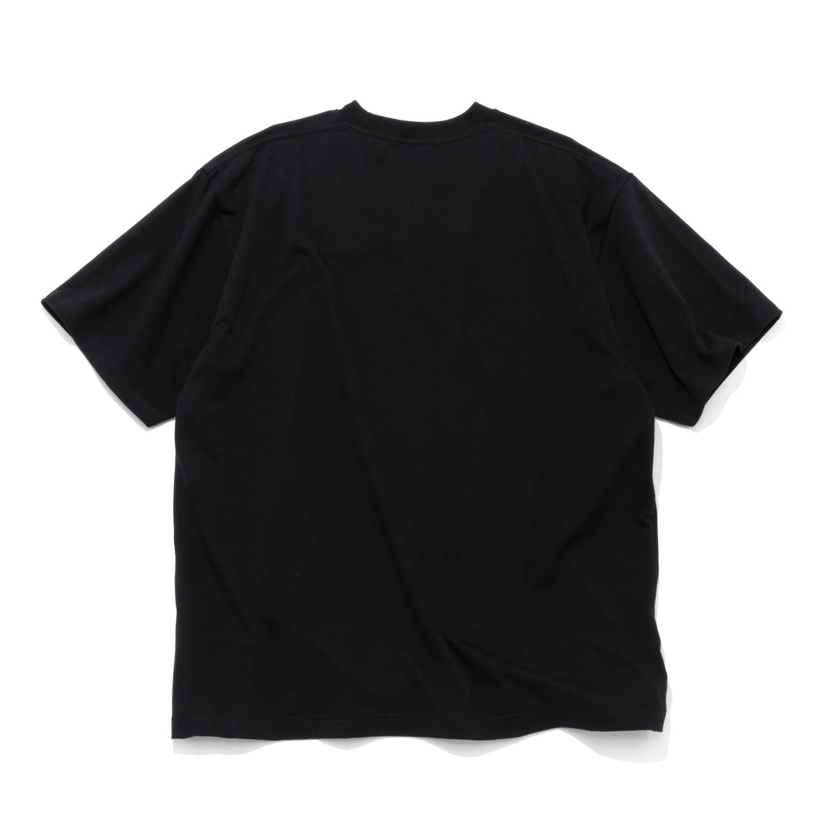 在庫正規品新品タグ付き　GOD SELECTION ゴッドセレクション　ブラック　胸ワンポイント　2枚組　Tシャツ 丸首