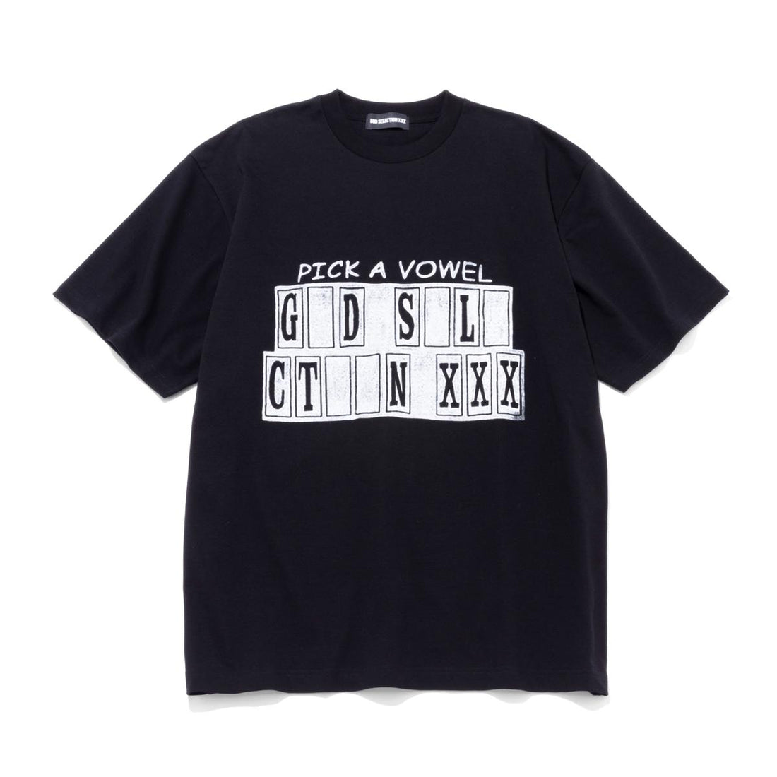 [GOD SELECTION XXX]T-SHIRT/BLACK(GX-S24-ST-09)