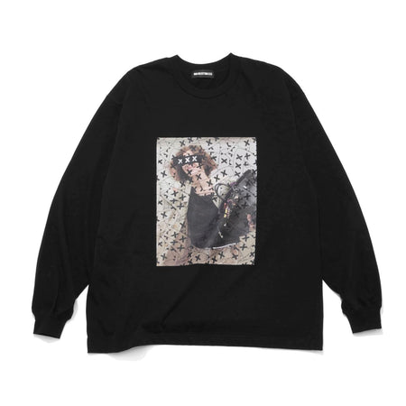 [GOD SELECTION XXX]LONG SLEEVE T-SHIRT/BLACK(GX-S25-LT-01)