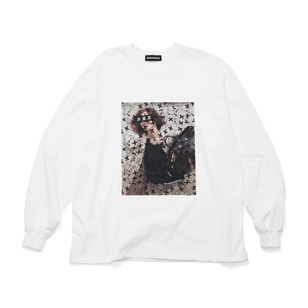 [GOD SELECTION XXX]LONG SLEEVE T-SHIRT/WHITE(GX-S25-LT-01)