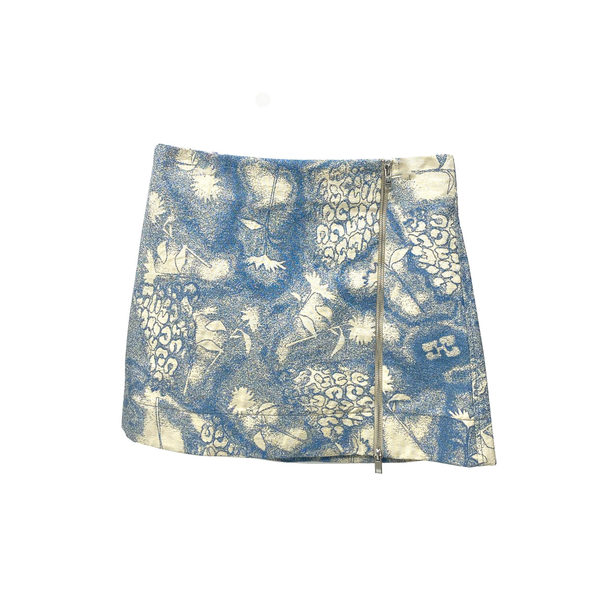 GANNI]Brocade Mini Skirt/Silver Lake Blue(F8325) – R&Co.