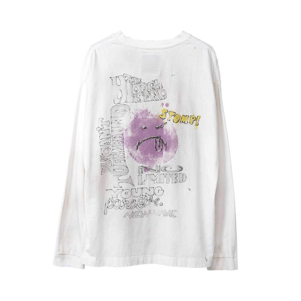 MAISON MIHARA YASUHIRO]Distressed LS T-shirt/WHITE(J11LT531) – R&Co.