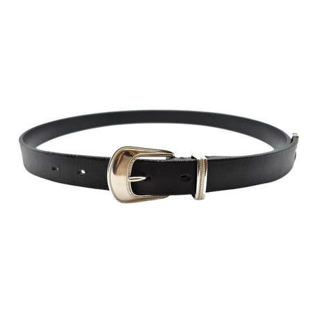 [MINEDENIM]Western Leather Belt/BLACK(LBT-015)