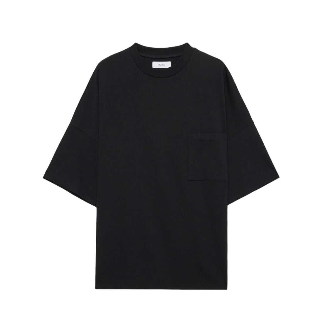 [marka]POCKET TEE/BLACK(M24A-18CS03B)