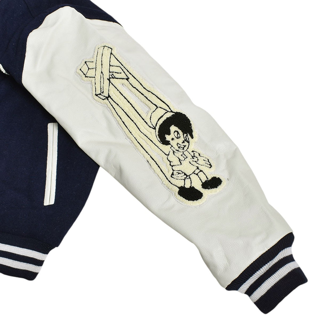 [BASKETCASE GALLERY]MARIONETTE,letterman JKT(NAVY)