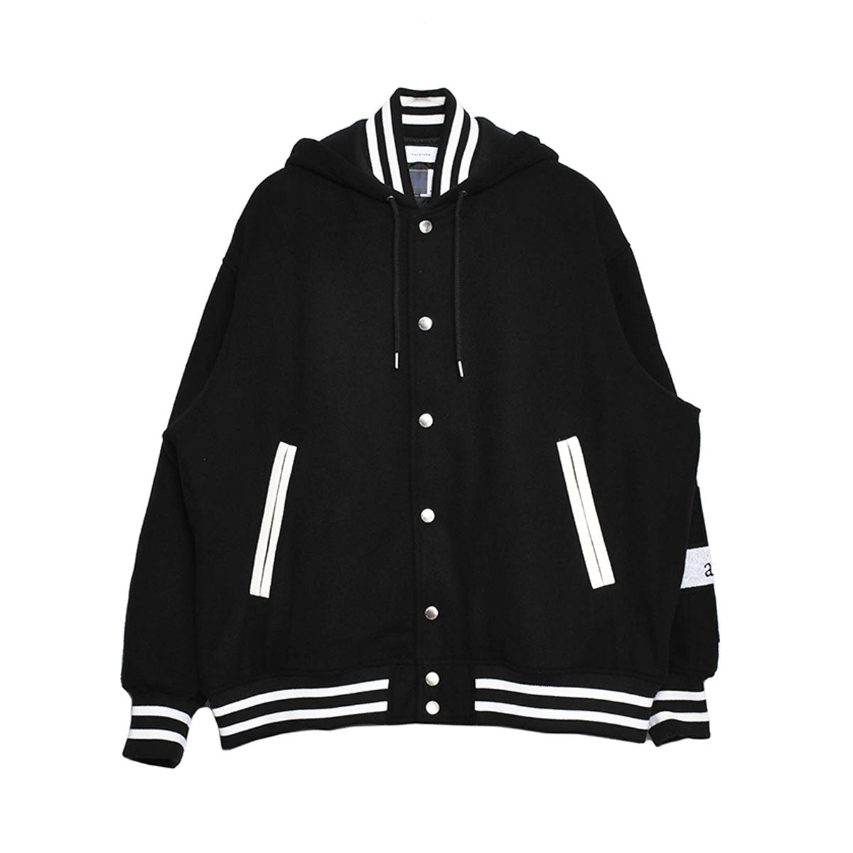 FACETASM]HOODED STADIUM JACKET/BLACK(MKS-JK-M06) – R&Co.